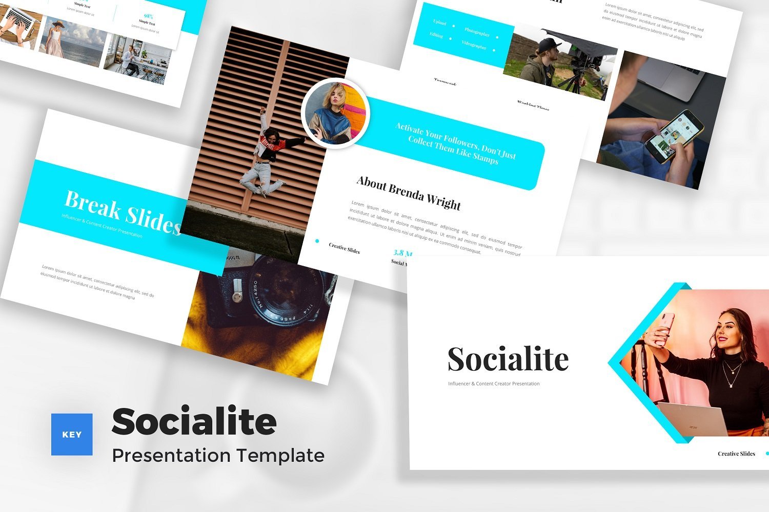 Kit Graphique #178571 Content Creator Divers Modles Web - Logo template Preview