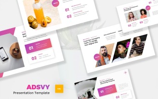Adsvy - Advertisement Google Slides Template