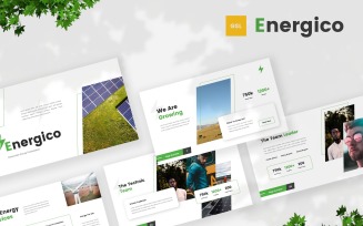 Energico - Renewable Energy Google Slides Template