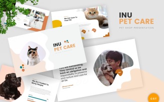 Inu - Pet Care Google Slides Template