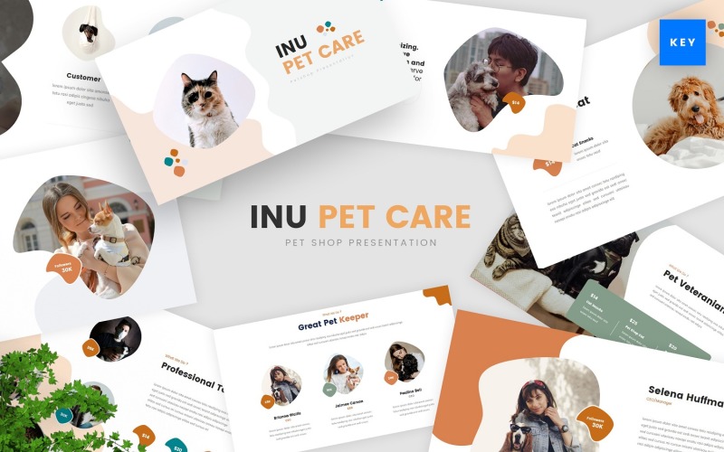 Inu - Pet Care Keynote Template