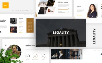 Legality - Legal Service Google Slides Template