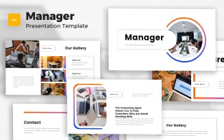 Manager - Co-working & Creative Space Google Slides Template