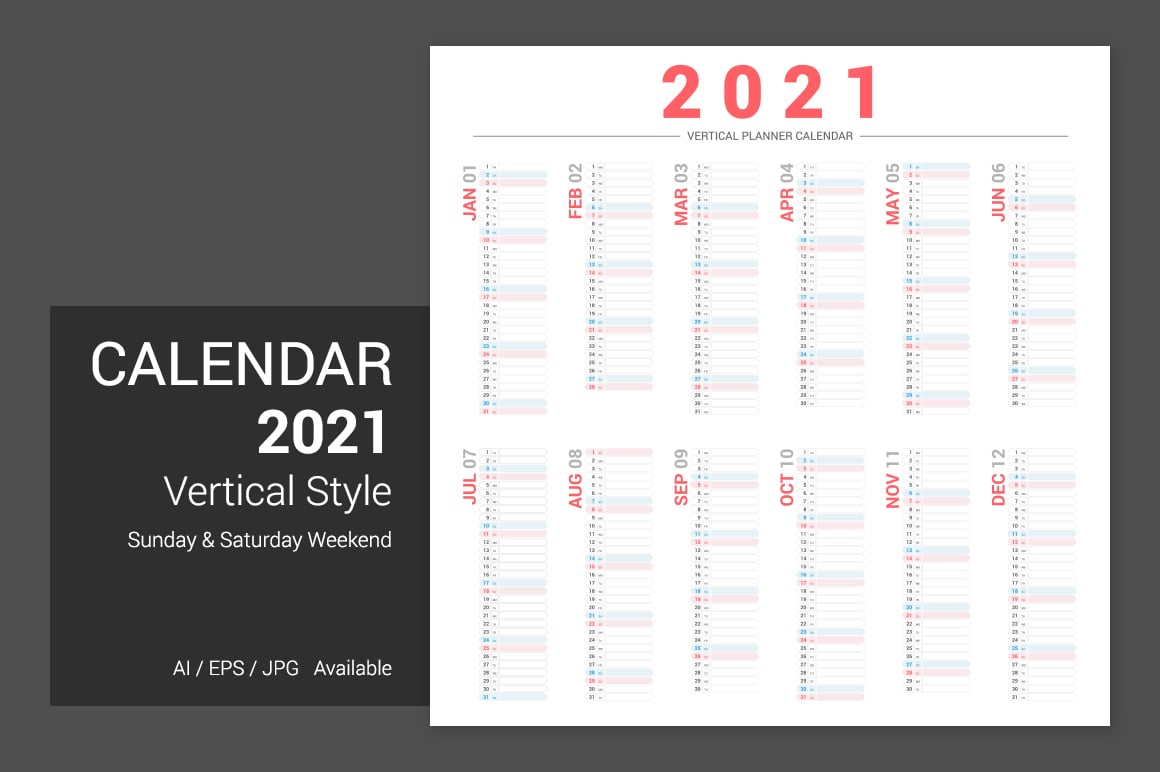 Kit Graphique #178613 2021 Calendar Divers Modles Web - Logo template Preview