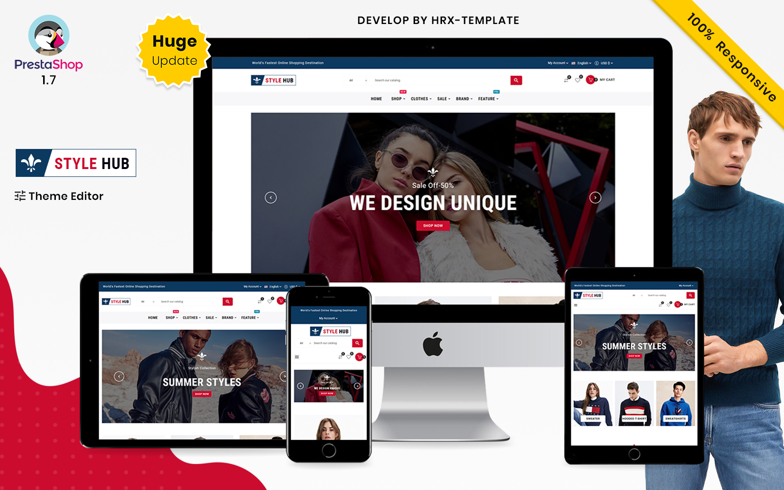 Style Hub Mode & Kleding Super Prestashop Store