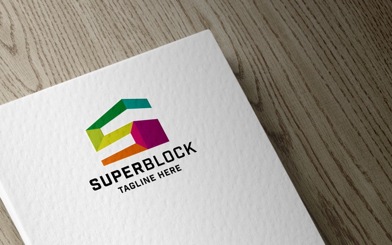 Super Block Letter S Logo template Logo Template