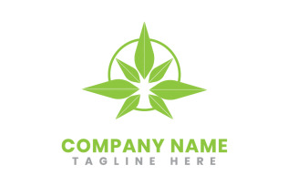 Cannabis Business Logo Template