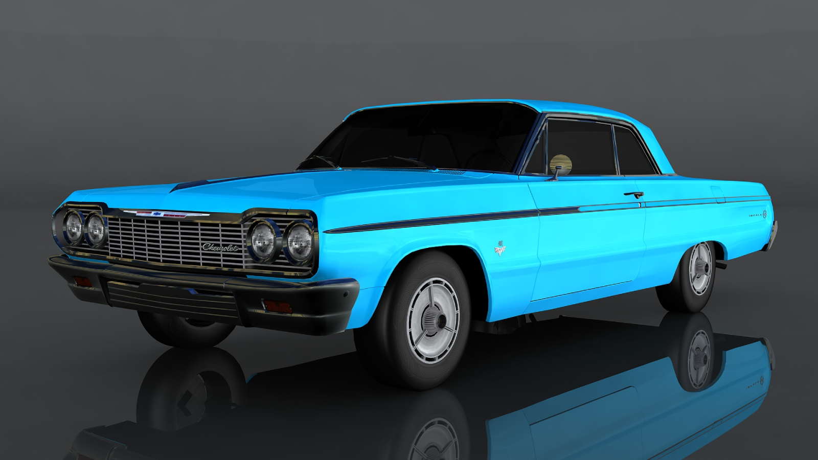 Chevrolet Impala SS 1964 3D Model