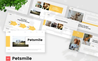 Petsmile - Pet Care & Vetenary Powerpoint Template