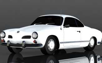 Volkswagen Karmann 3D Model