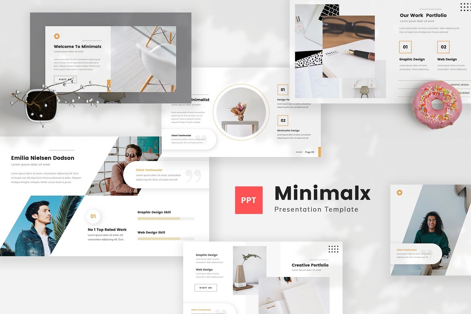 Kit Graphique #179098 Minimal Design Divers Modles Web - Logo template Preview