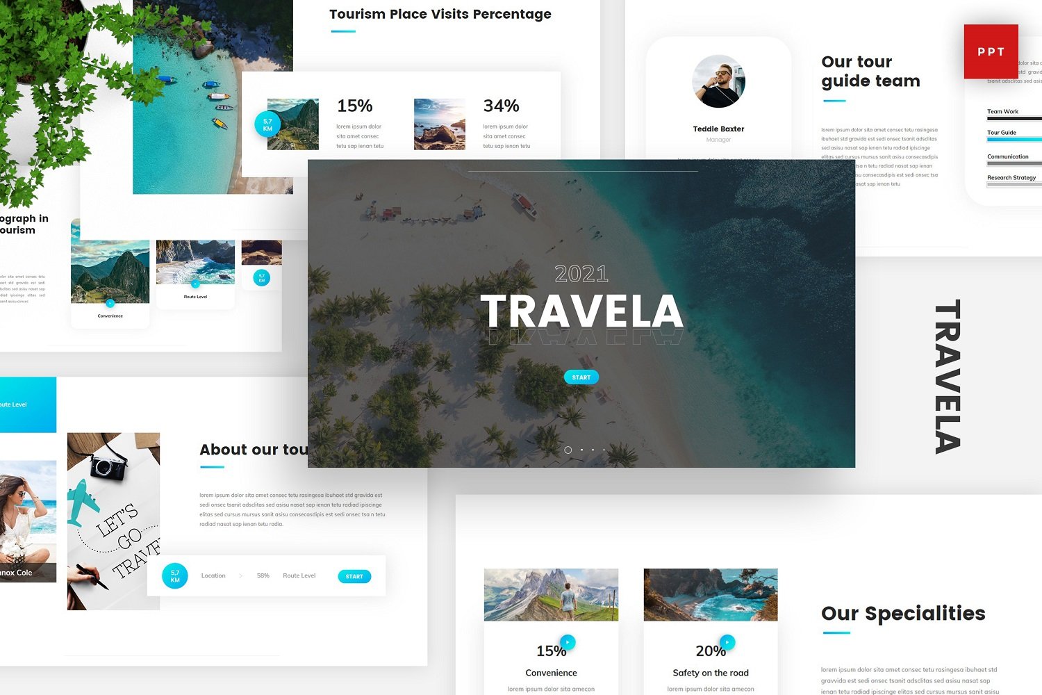 Kit Graphique #179102 Travel Tourist Divers Modles Web - Logo template Preview