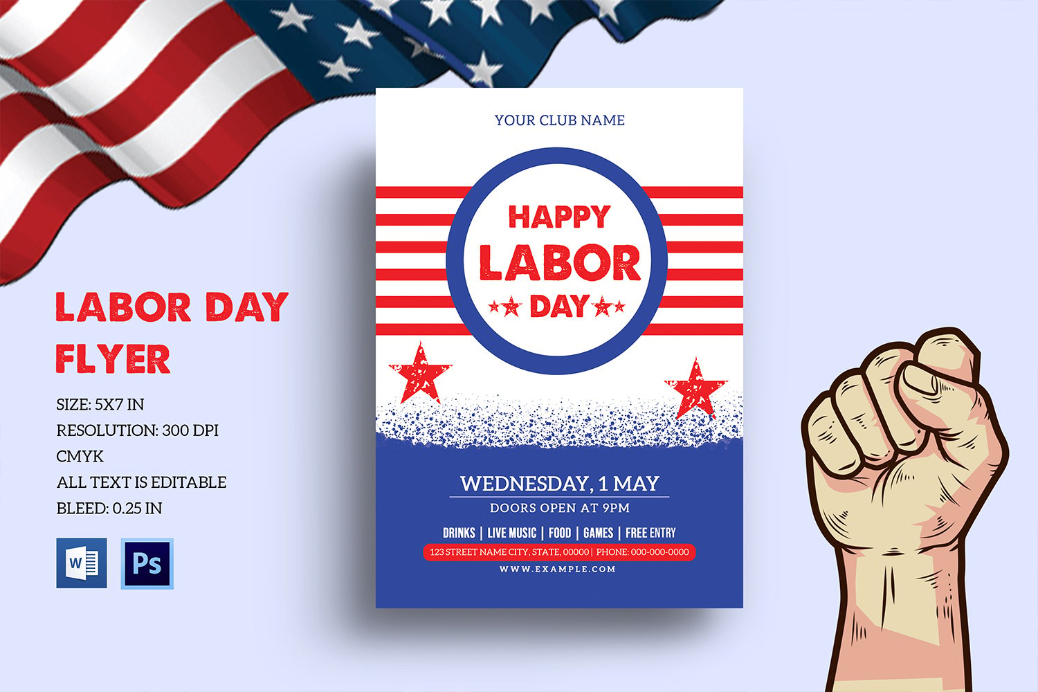 Template #179214 Day Labour Webdesign Template - Logo template Preview