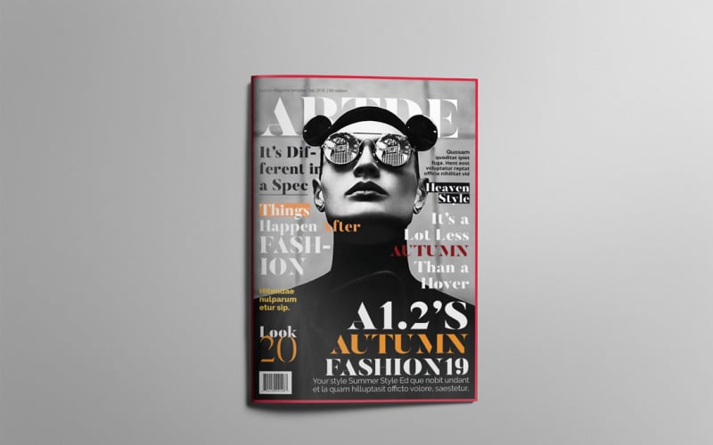 The Best Magazine Layout Design | Fashion Magazine Template
