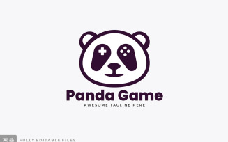 Panda Games Logo template