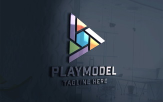 Play Model Logo template