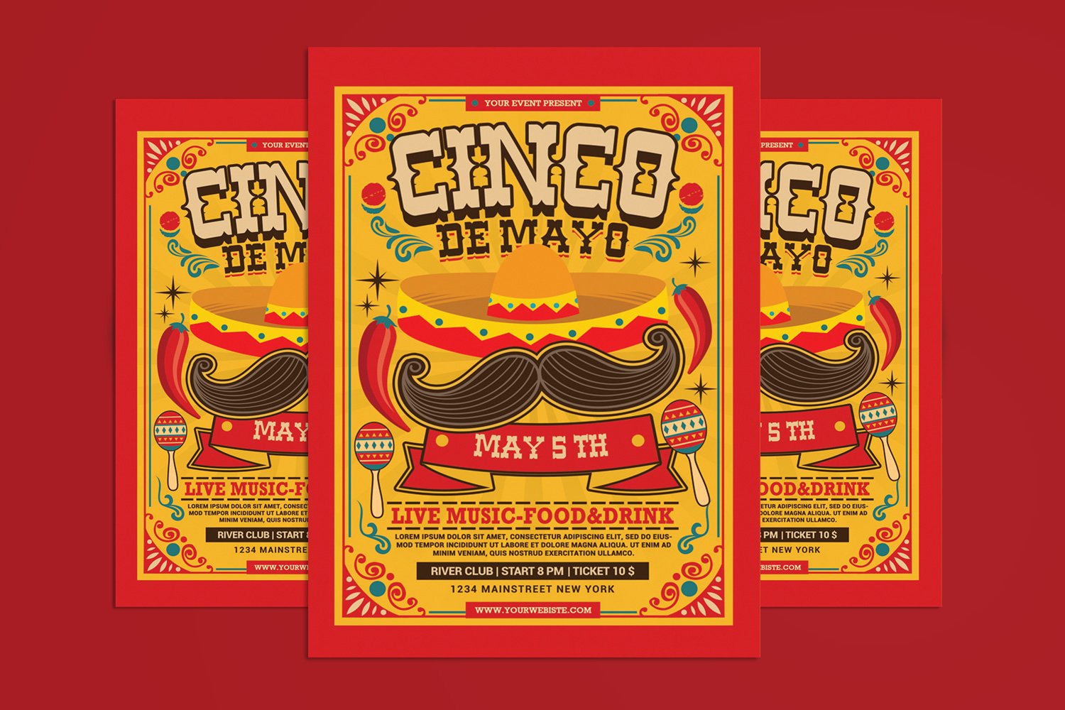 Template #179426 De Mayo Webdesign Template - Logo template Preview