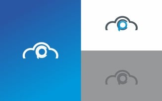 Cloud power Logo symbol Design Template