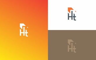 Creative HT Logo symbol Design Template