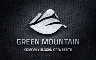 Green Moutain Logo template