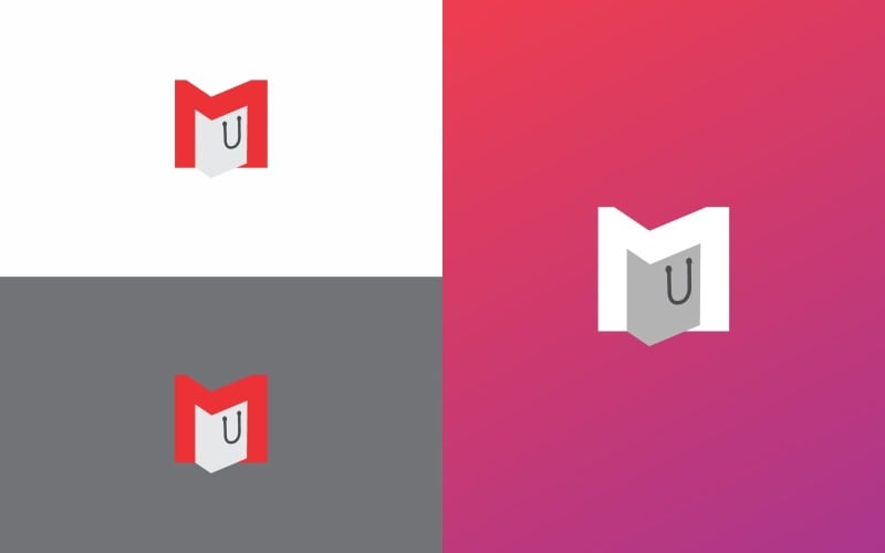 M Mart Logo Shopping Bag Symbol Design Template Logo Template
