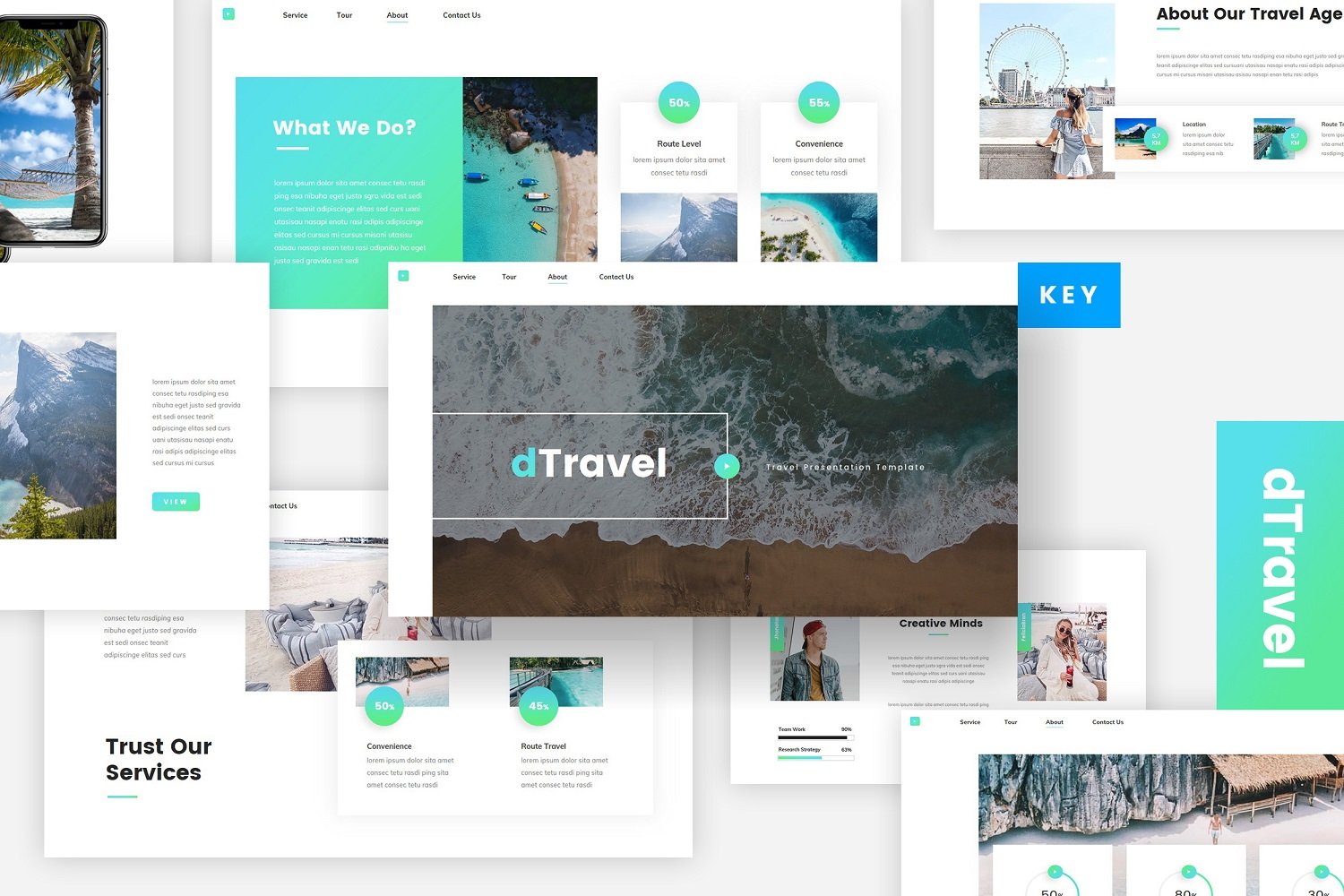 Kit Graphique #179589 Voyage Touriste Divers Modles Web - Logo template Preview