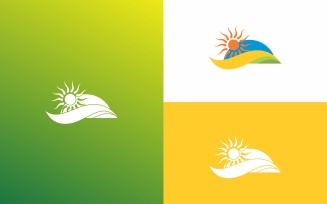 Sunrise Logo Symbol Design Template