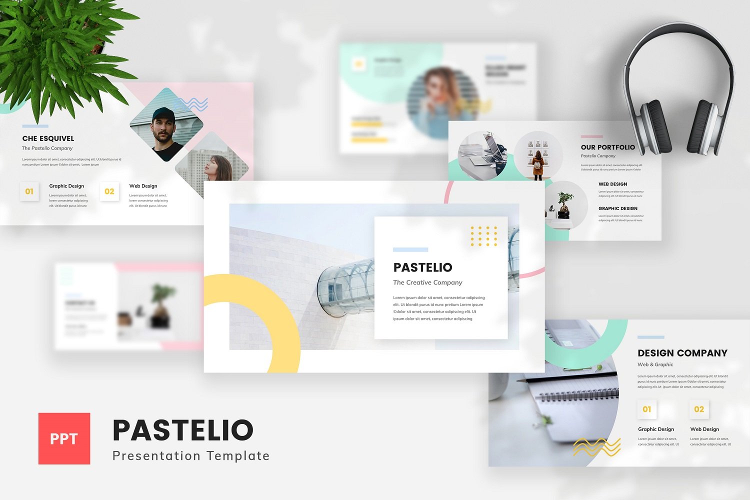 Template #179640 Portfolio Personal Webdesign Template - Logo template Preview