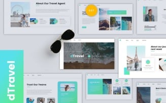 dTravel - Travel Google Slides