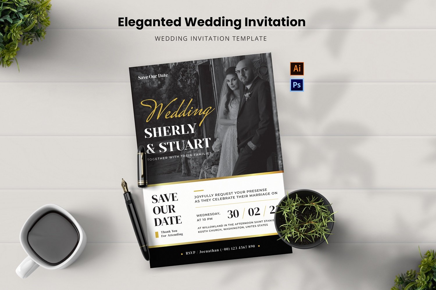 Kit Graphique #179757 Invitation Business Divers Modles Web - Logo template Preview