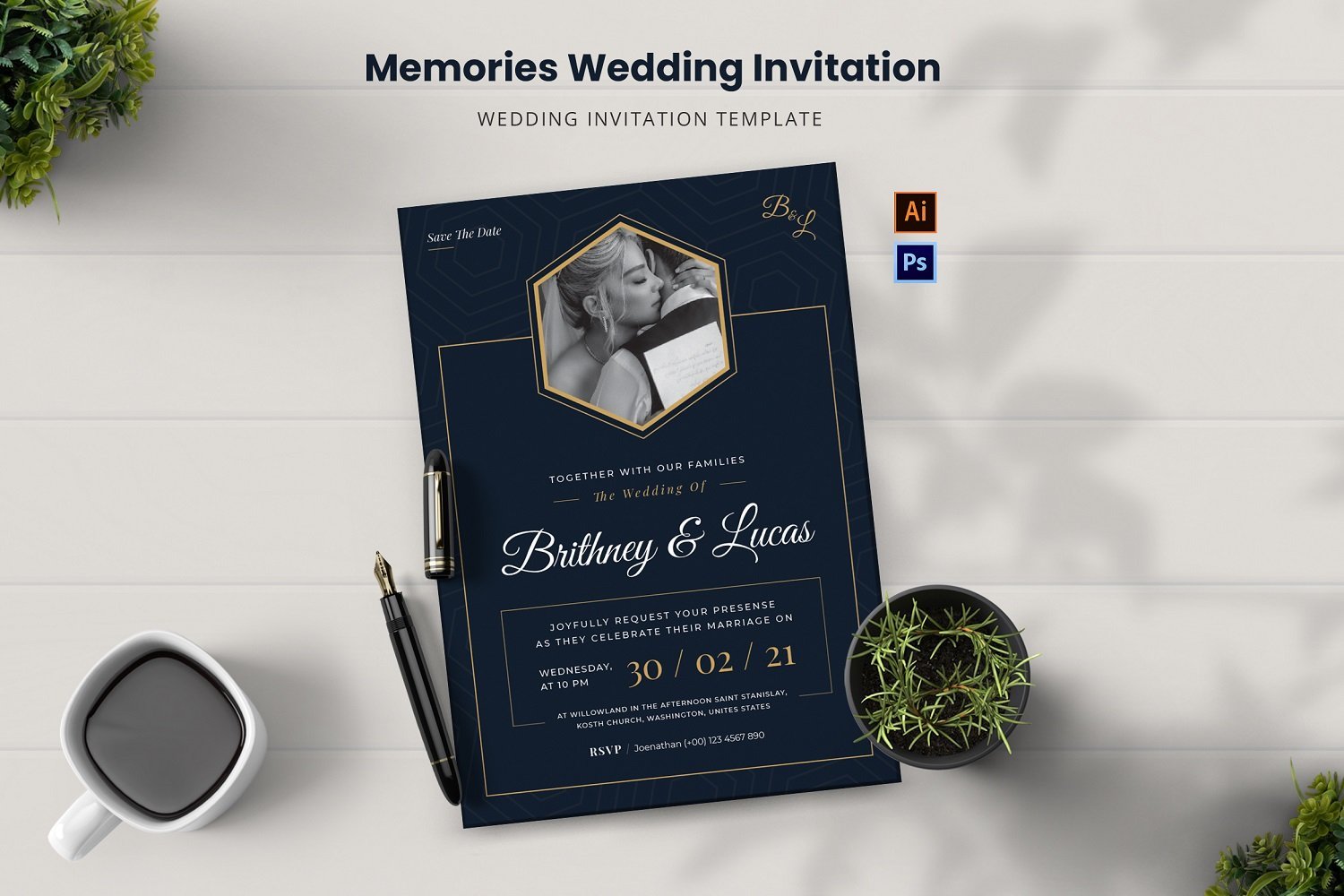 Kit Graphique #179761 Invitation Business Divers Modles Web - Logo template Preview