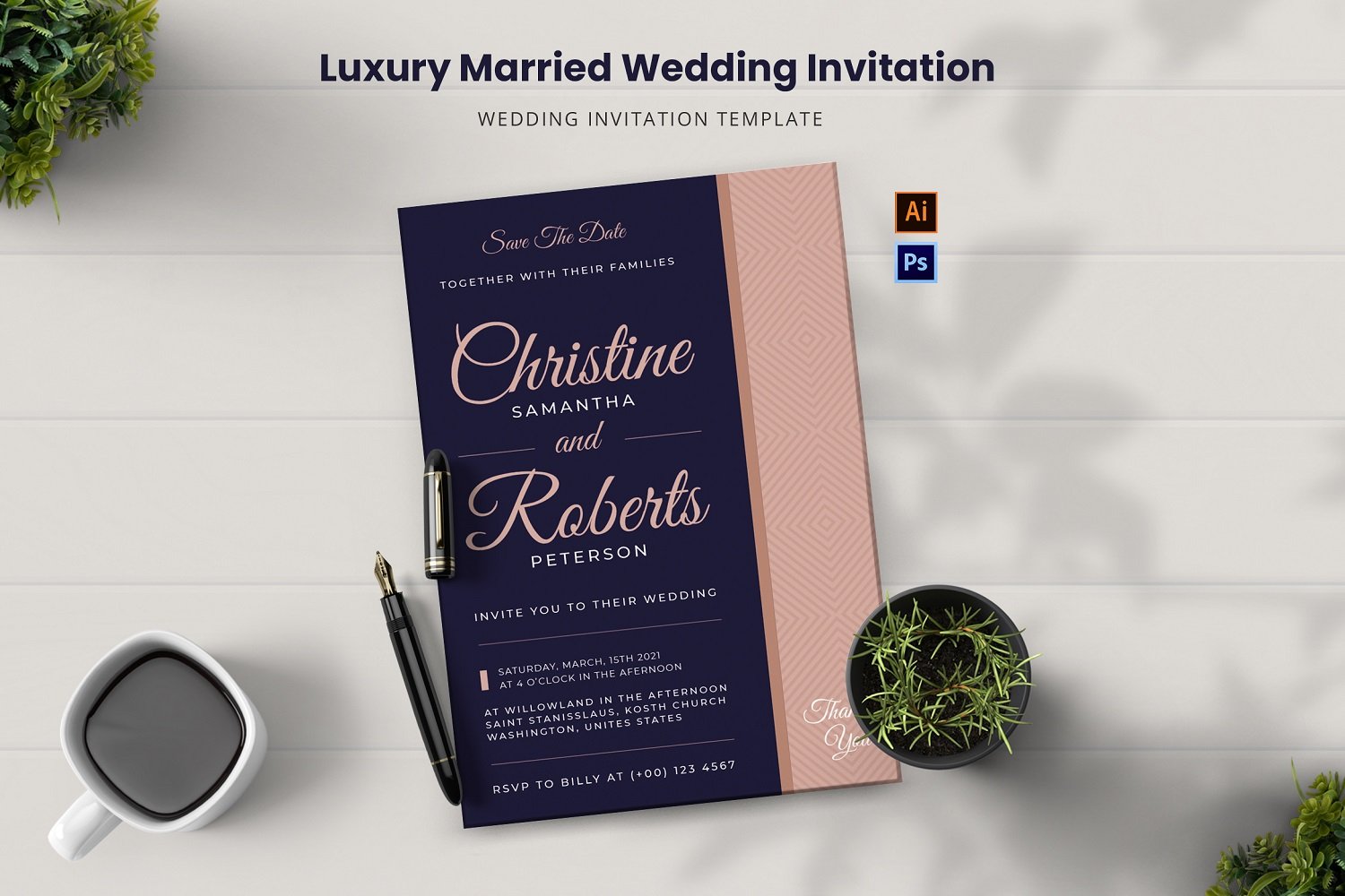 Template #179767 Design Invitation Webdesign Template - Logo template Preview