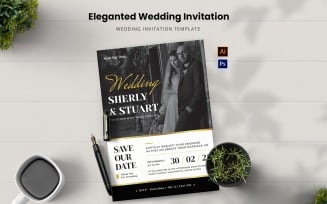 Eleganted Wedding Invitation