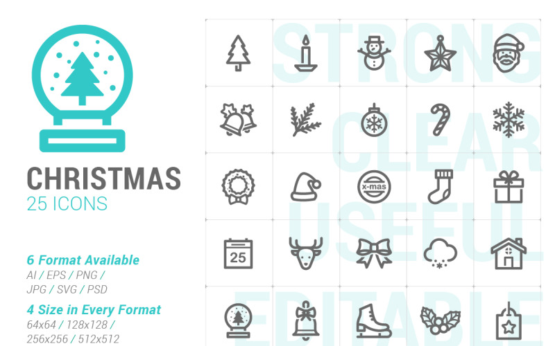Christmas Mini Icon Icon Set