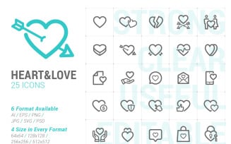 Heart & Love Mini Icon