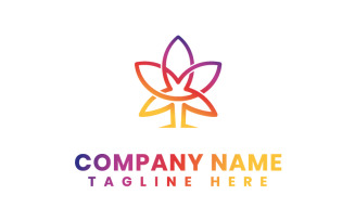 Leaf Canna Business Logo Template