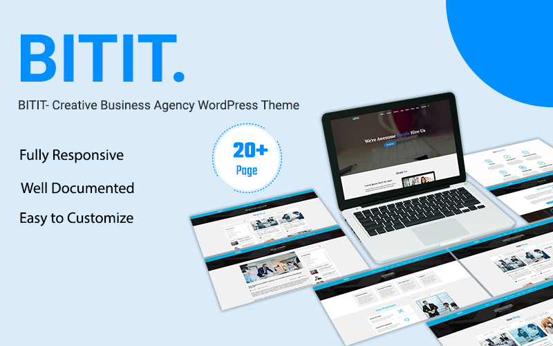 BITIT- Creative Business Agency WordPress téma