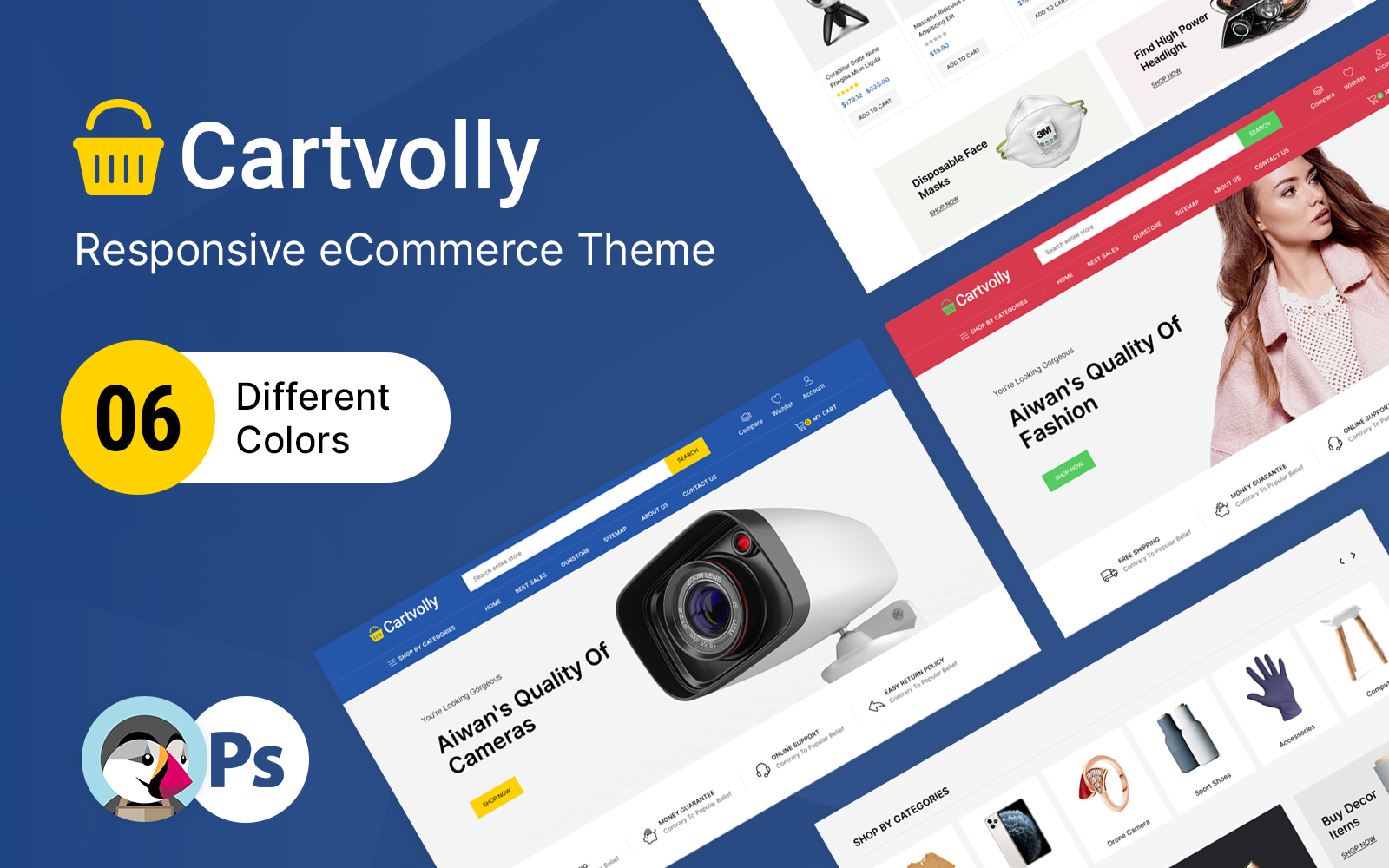 Cartvolly - Mega Store Prestashop-thema