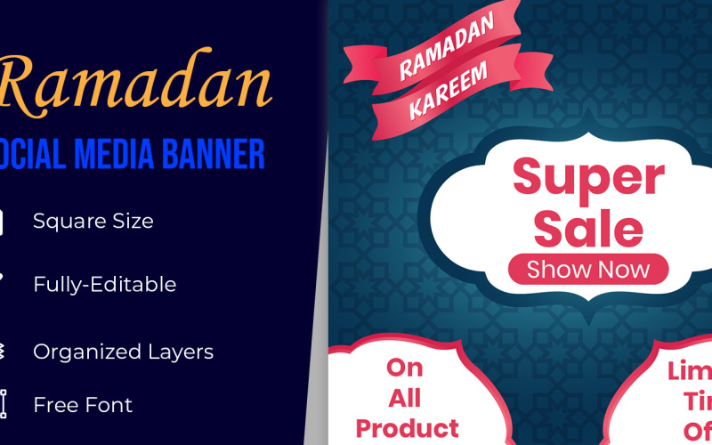 Culture Celebration Sale Social Media Banner Corporate Identity