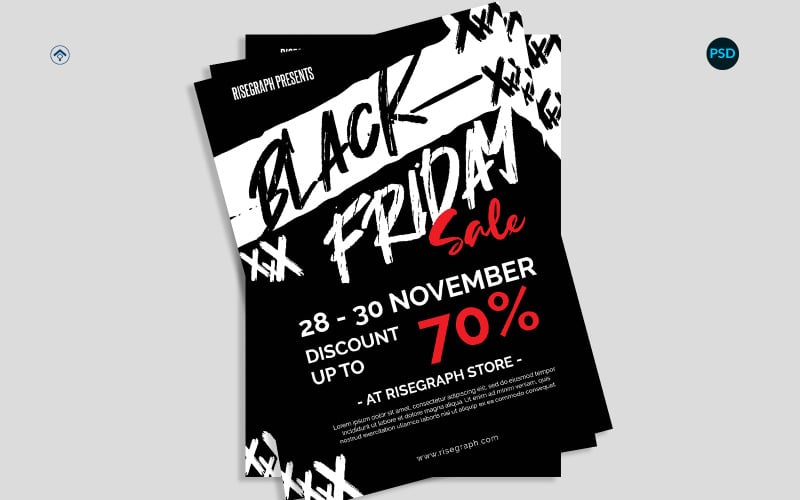 Black Friday Sale Flyer V1 Corporate Identity