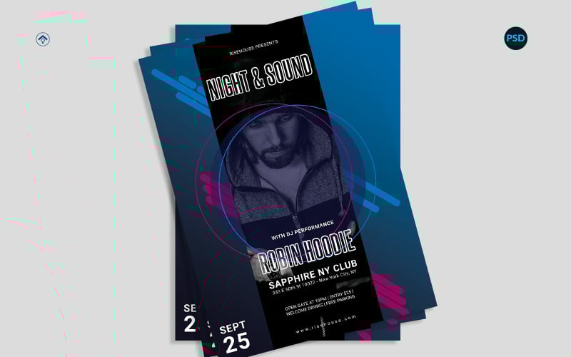 Music Events Flyer V1 Corporate Identity