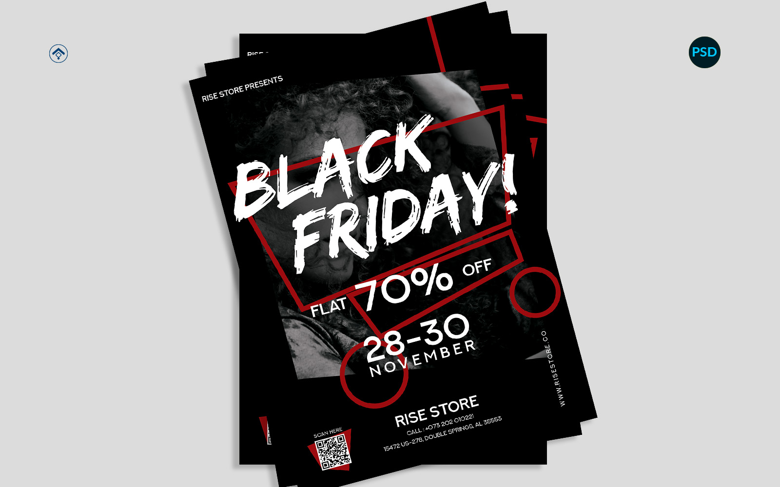 Kit Graphique #180204 Black Friday Divers Modles Web - Logo template Preview