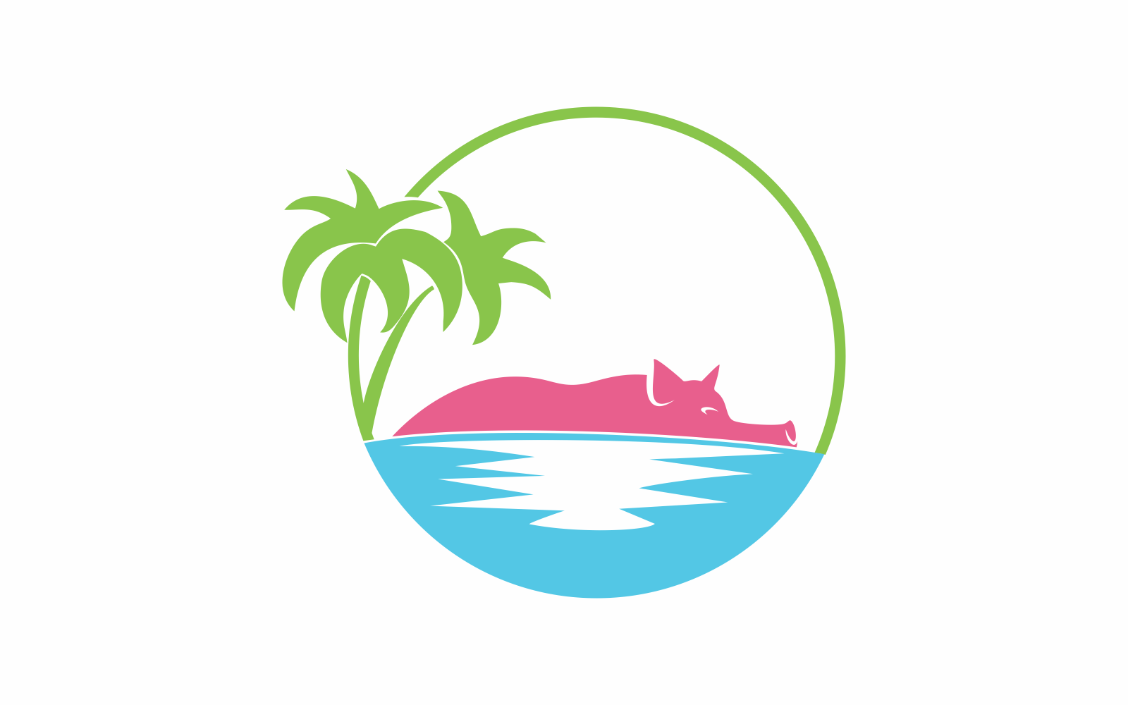 Kit Graphique #180283 Pig Beach Divers Modles Web - Logo template Preview