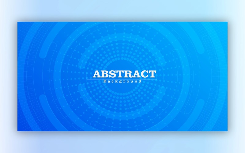 Modern Abstract Blue Background 2