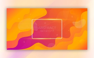 Modern Abstract Red and Orange Background