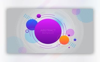 Modern Abstract Silver Background