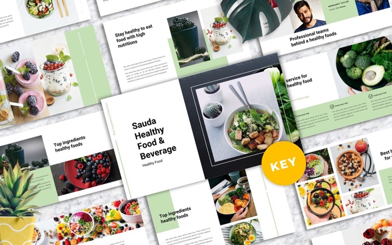 Sauda- Food & Beverages Keynote Keynote Template