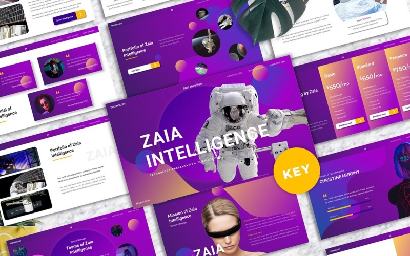 Zaia - Technology Keynote Keynote Template