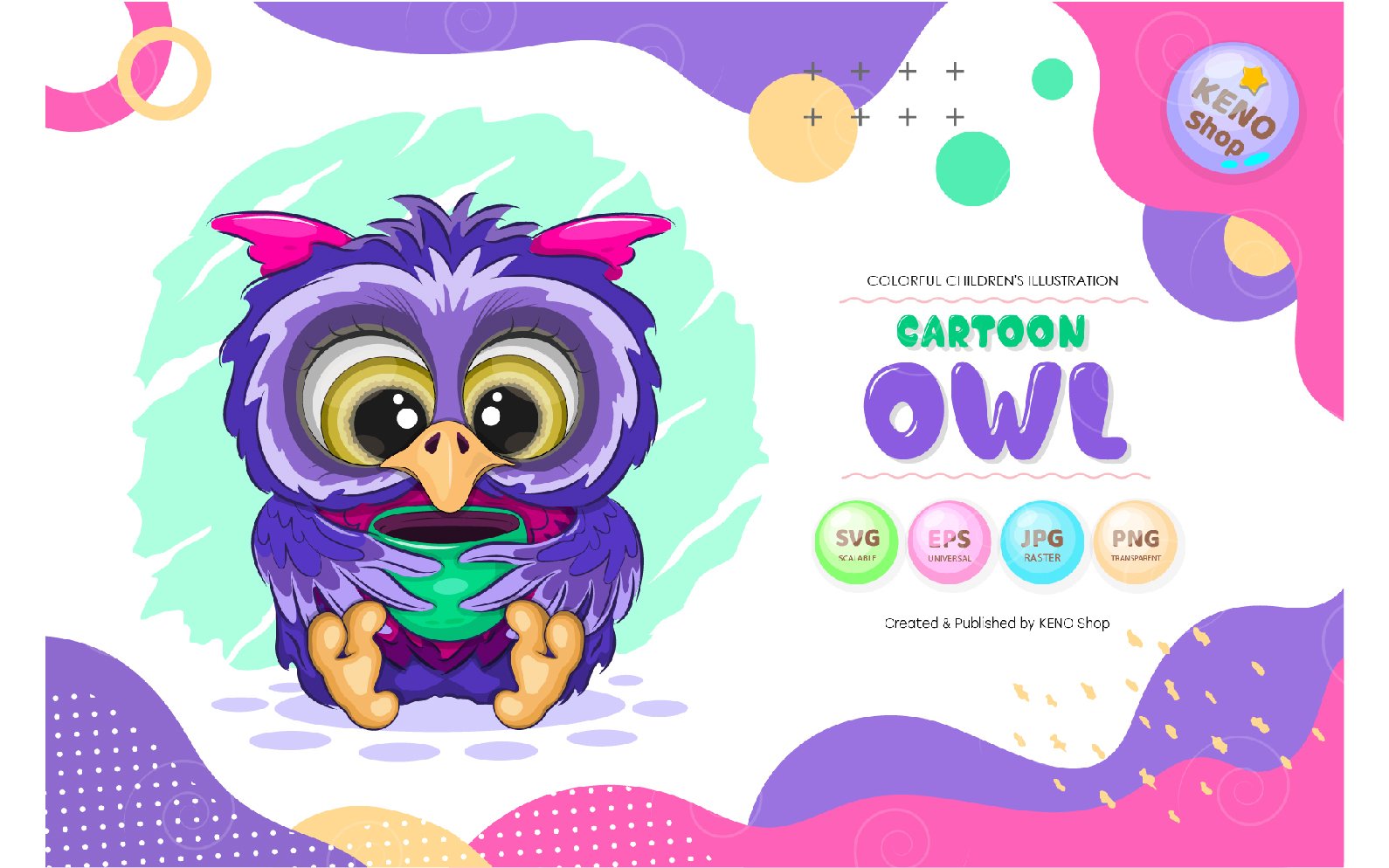 Kit Graphique #180324 Owl Owl Divers Modles Web - Logo template Preview