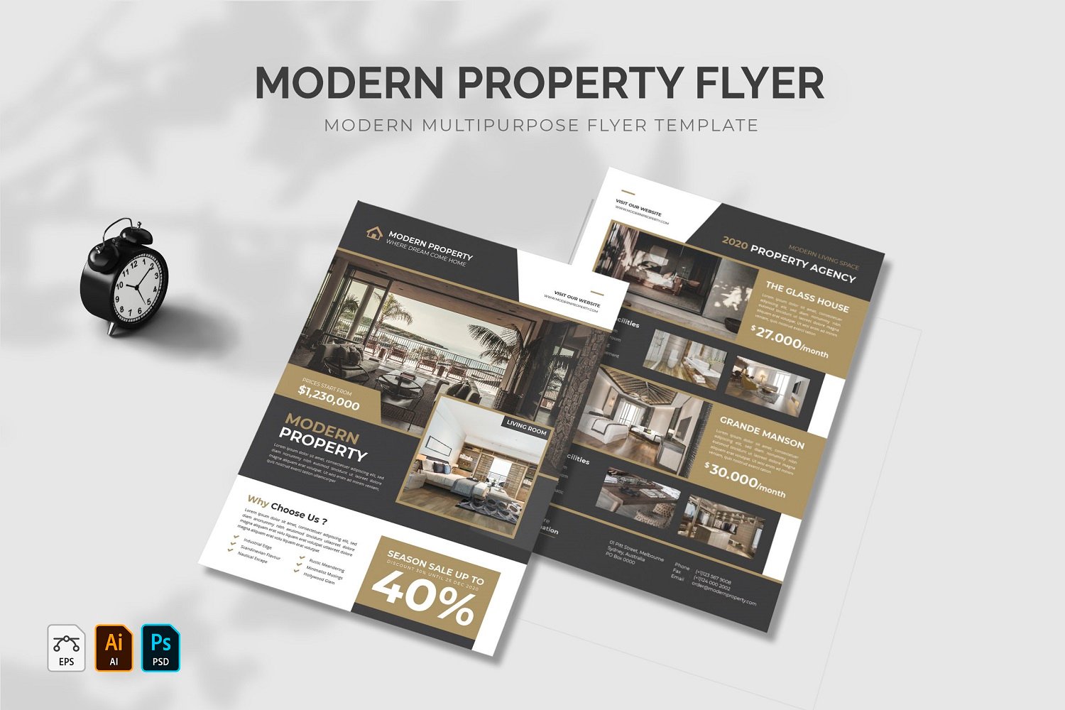 Kit Graphique #180396 Flyer Business Divers Modles Web - Logo template Preview